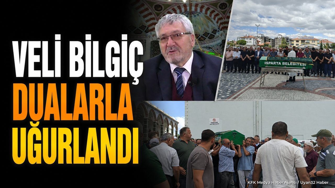 Emekli Müftü Yardımcısı Veli Bilgiç Son Yolculuğuna Uğurlandı
