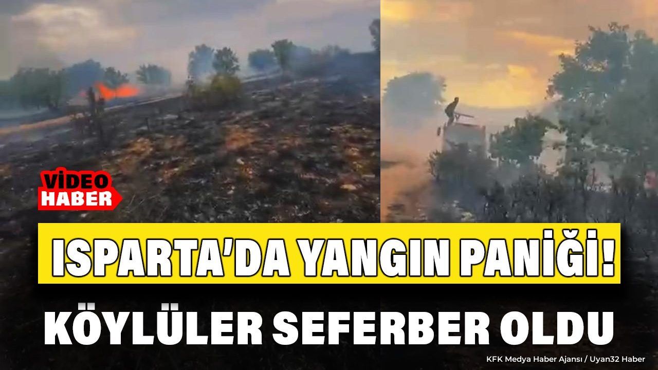 Gelendost'ta Köylüler Felaketi Böyle Önledi