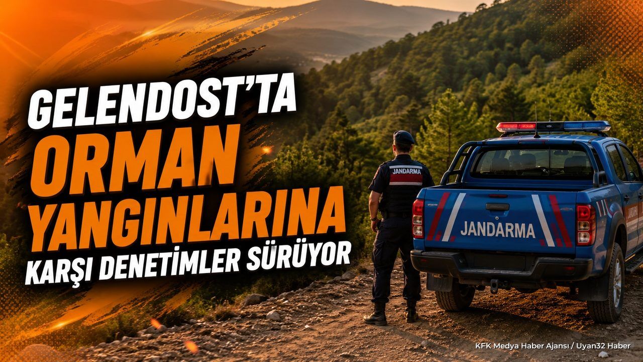 Gelendost'ta Orman Yangınlarına Karşı Denetim