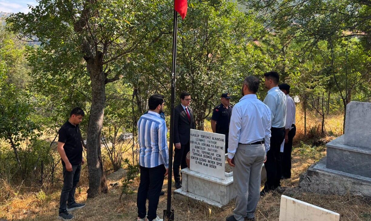 Gelendost’ta Şehit Ali Özdemir Unutulmadı