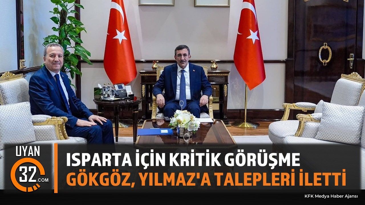 Gökgöz, Cumhurbaşkanı Yardımcısı Yılmaz'ı Ziyaret Etti