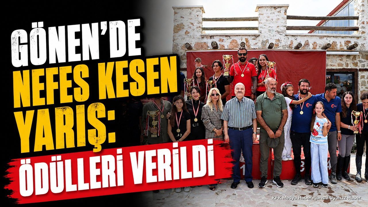 Gönen'de Uluslararası Atlı Dayanıklılık Yarışmaları Düzenlendi