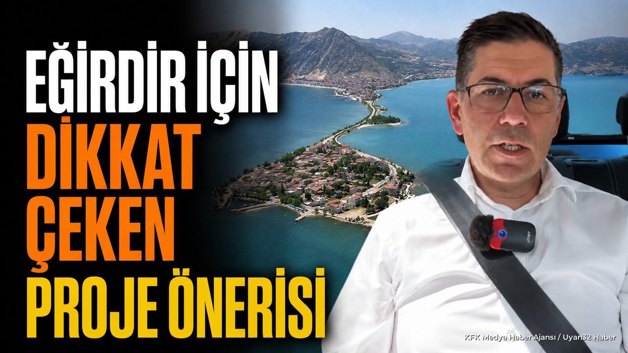 Hikmet Yalım Halıcı'dan Eğirdir İçin 3T Projesi Açıklaması