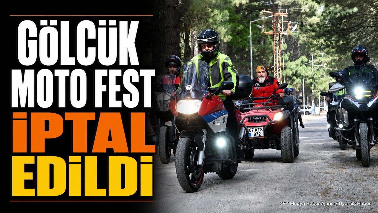 Isparta 3. Gölcük Moto Fest İptal Edildi: Kamp İzni Çıkmadı