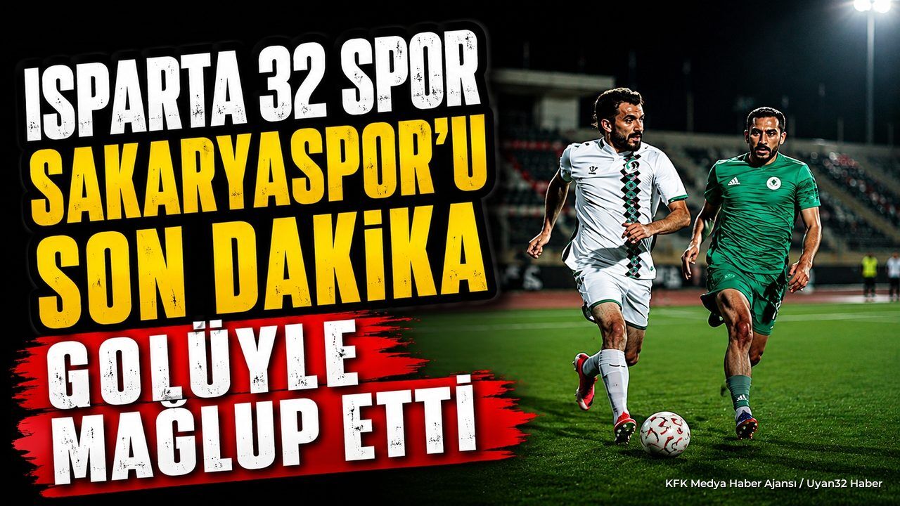 Isparta 32 Spor Hazırlık Maçında Sakaryaspor'u 1-0 Mağlup Etti