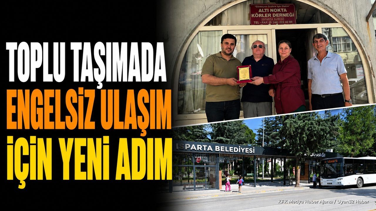 Isparta Halk Otobüslerinde Sesli Anons Dönemi Başlıyor