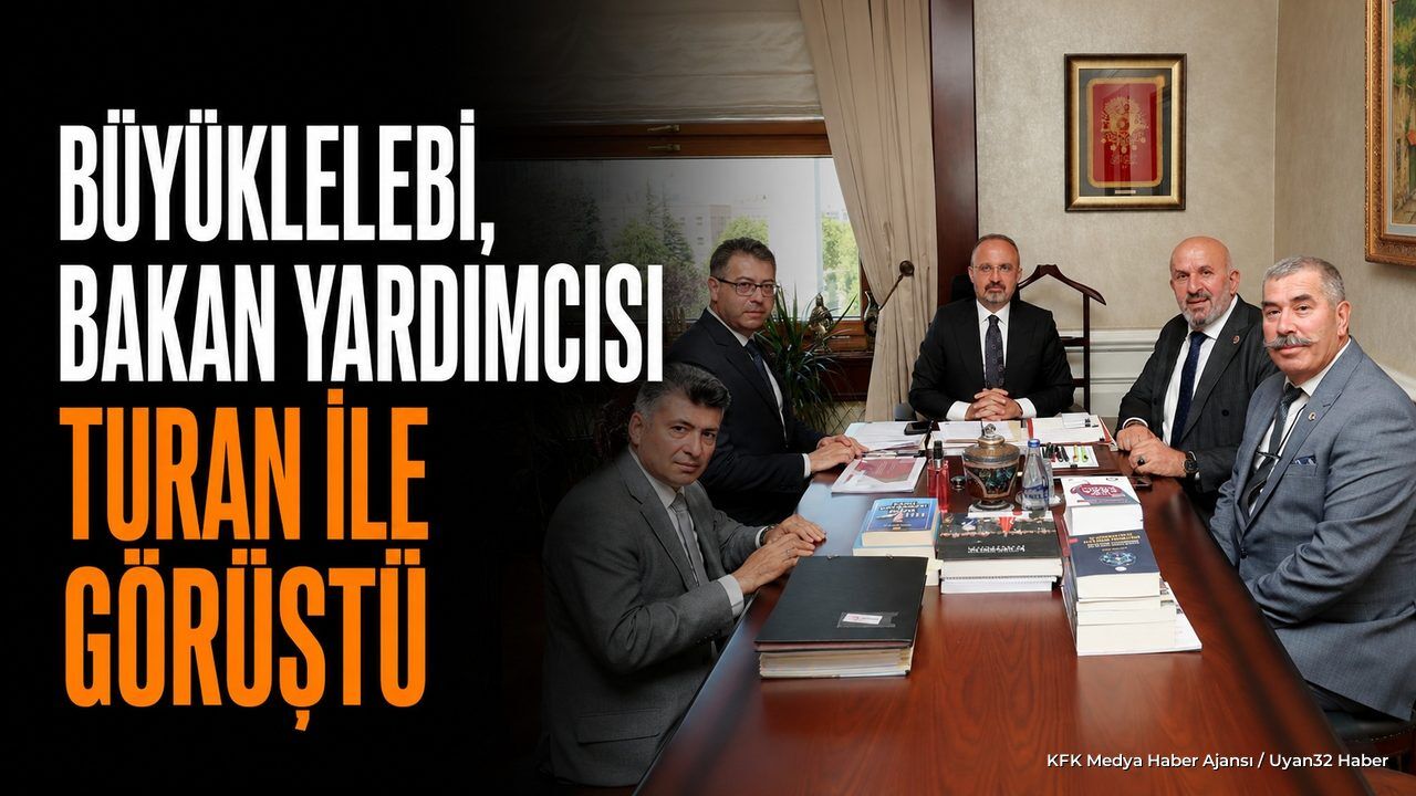 Isparta Muhtarlar Derneği Başkanı Büyükleblebi'den Bakanlığa Ziyaret