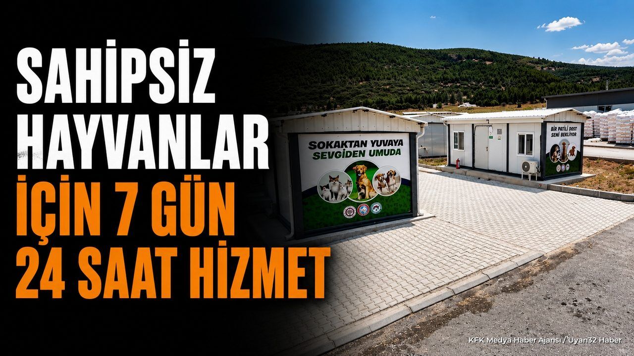 Isparta Sahipsiz Hayvan Rehabilitasyon Merkezi 7/24 Hizmette