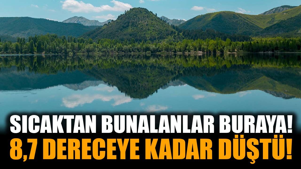 Isparta Kavrulurken Bu 3 Yer Serinliğiyle Dikkat Çekti