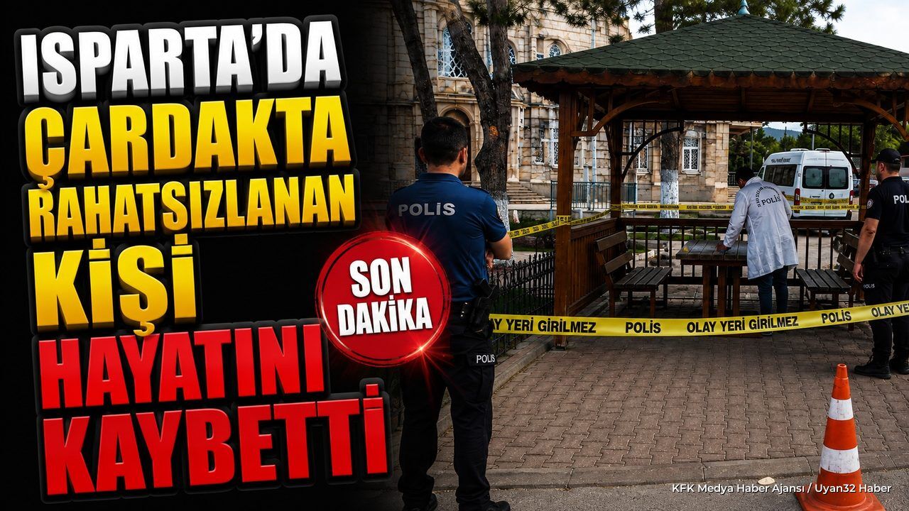 Isparta'da Cami Önünde Acı Ölüm: 56 Yaşındaki Şahıs Vefat Etti
