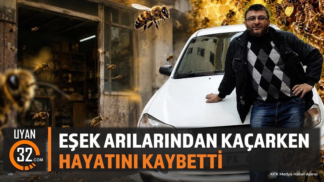 Isparta'da Eşek Arılarından Kaçarken Hayatını Kaybetti