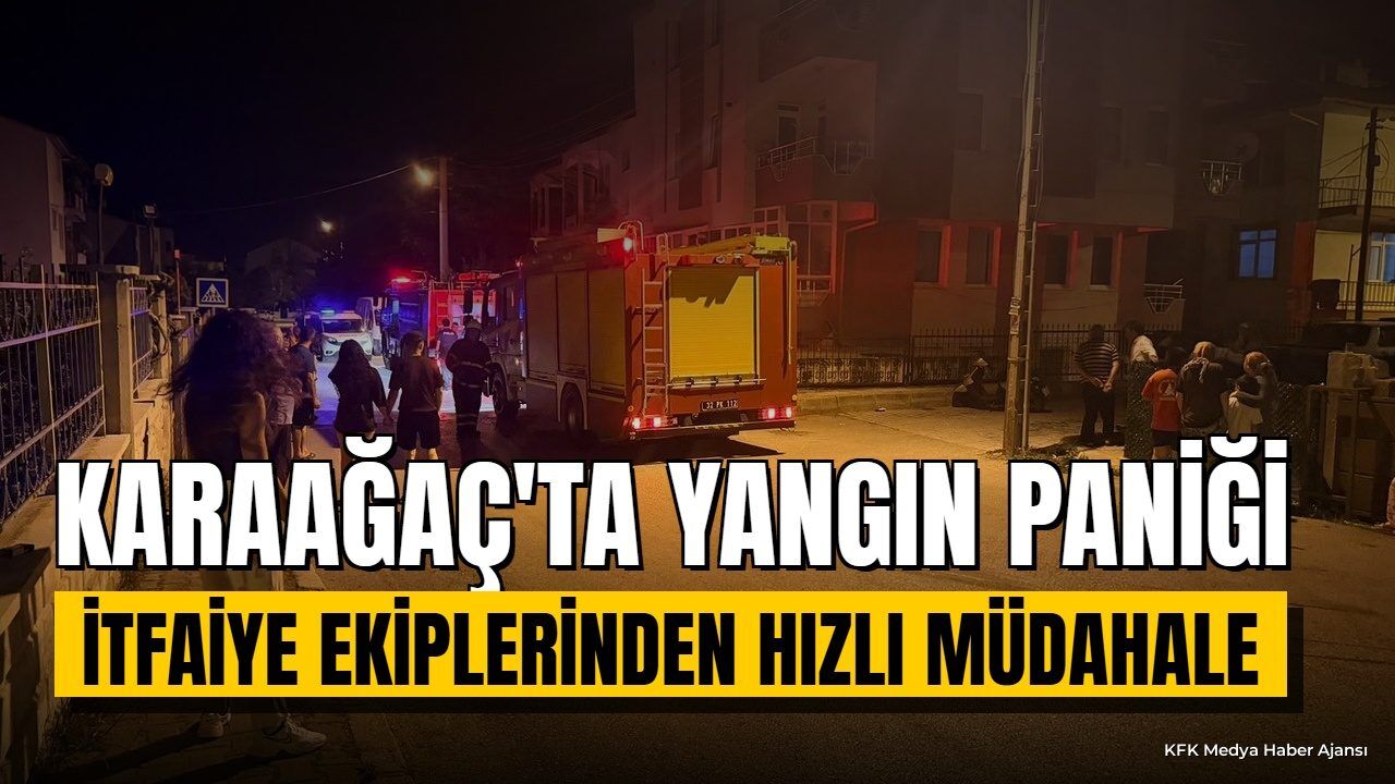 Isparta'da Gece Yarısı Yangın: İtfaiye Ekipleri Müdahale Etti