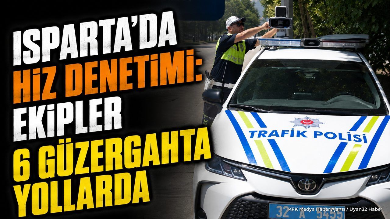 Isparta'da Hız Denetimi: Bu Yollarda Radar Olacak