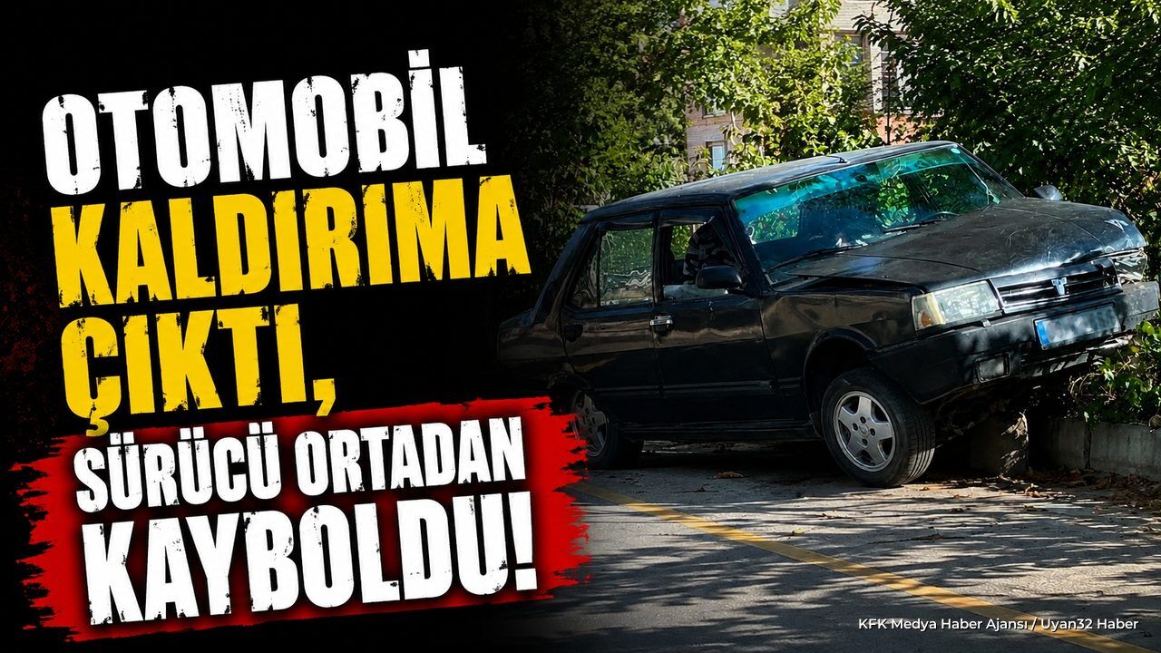 Isparta'da Kaldırıma Çıkan Sürücü Ortadan Kayboldu