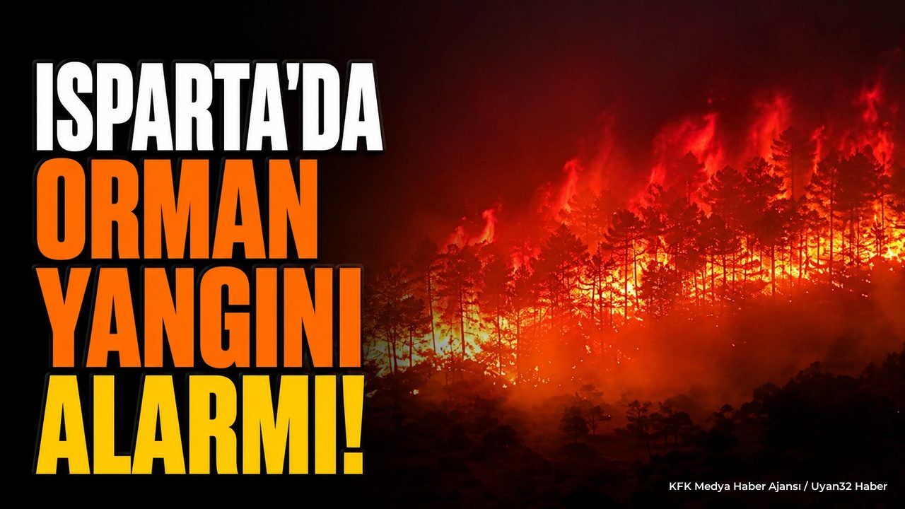 Isparta'da Orman Yangını Alarmı: Ateş Yakmak Yasaklandı