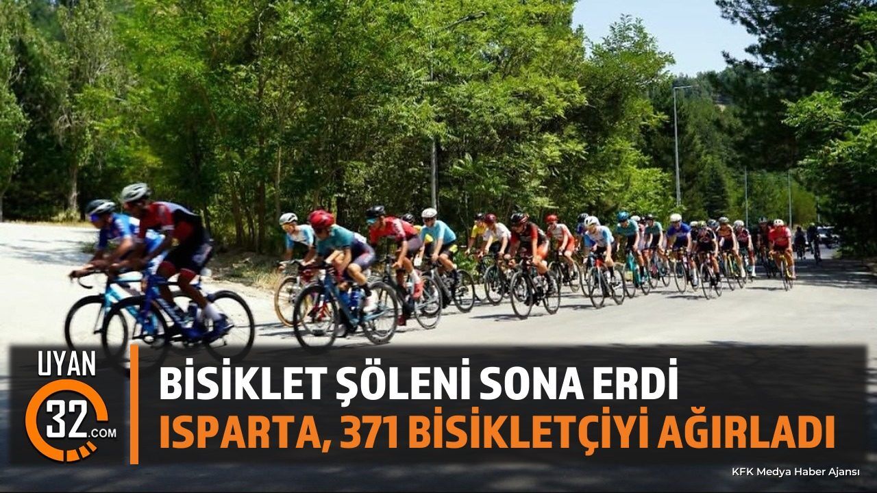 Isparta'da Türkiye Kupası Yol Yarışı Tamamlandı