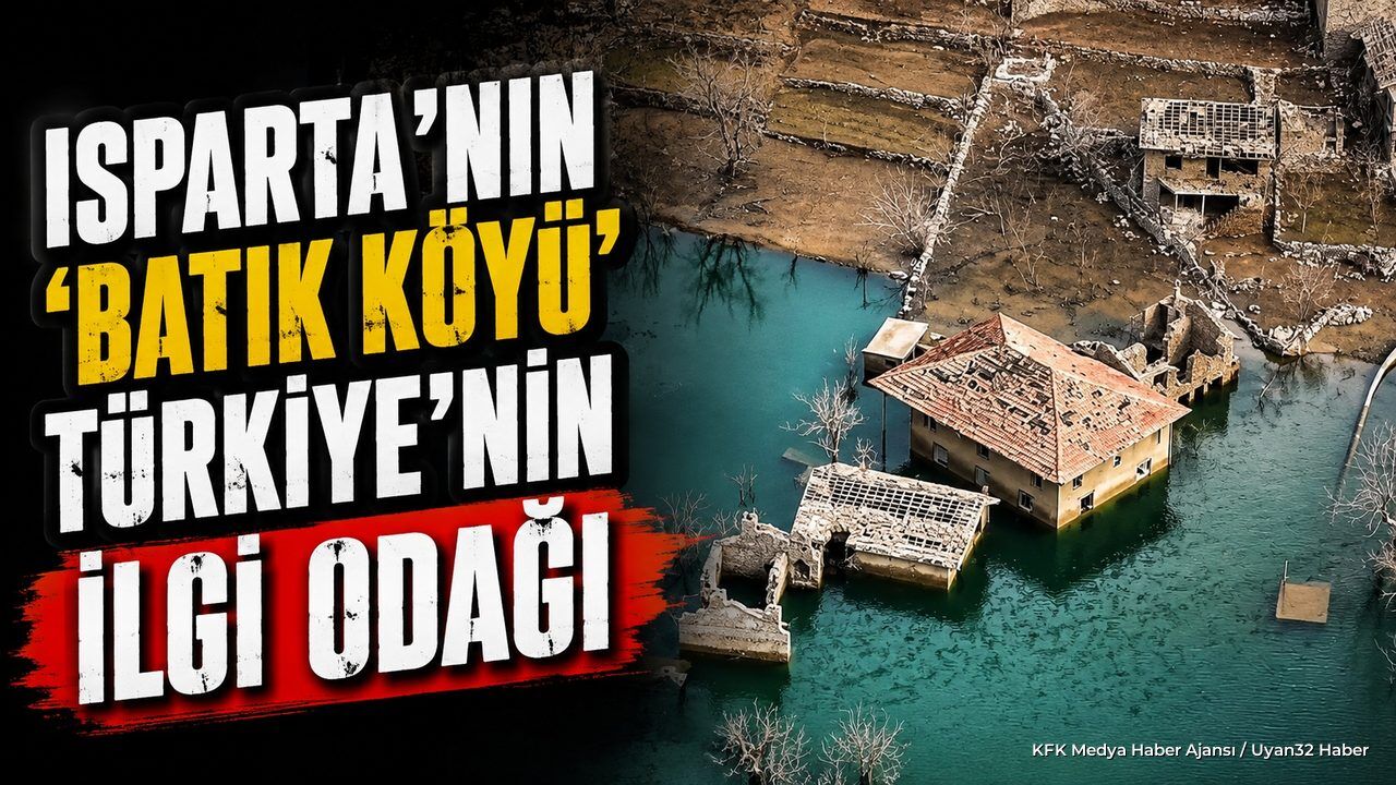 Isparta'nın Batık Köyü Darıbükü, Türkiye'nin İlgi Odağı
