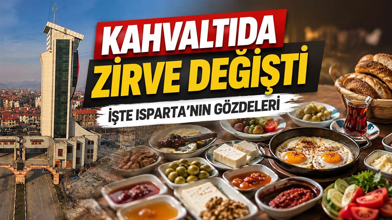 Uyan32 Araştırdı: Google Maps kullanıcı puanlarına göre Isparta'nın en beğenilen kahvaltı mekânları