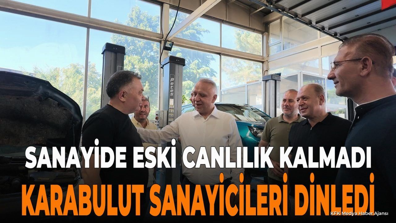 ITSO Adayı Yunus Karabulut Yeni Sanayi Esnafıyla Buluştu