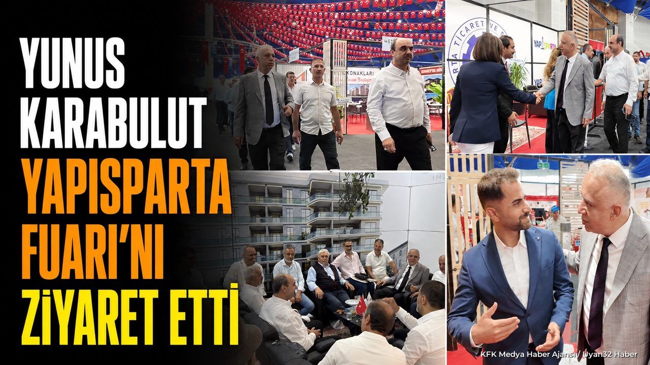 ITSO Başkan Adayı Yunus Karabulut YAPISPARTA Fuarı'nı Ziyaret Etti