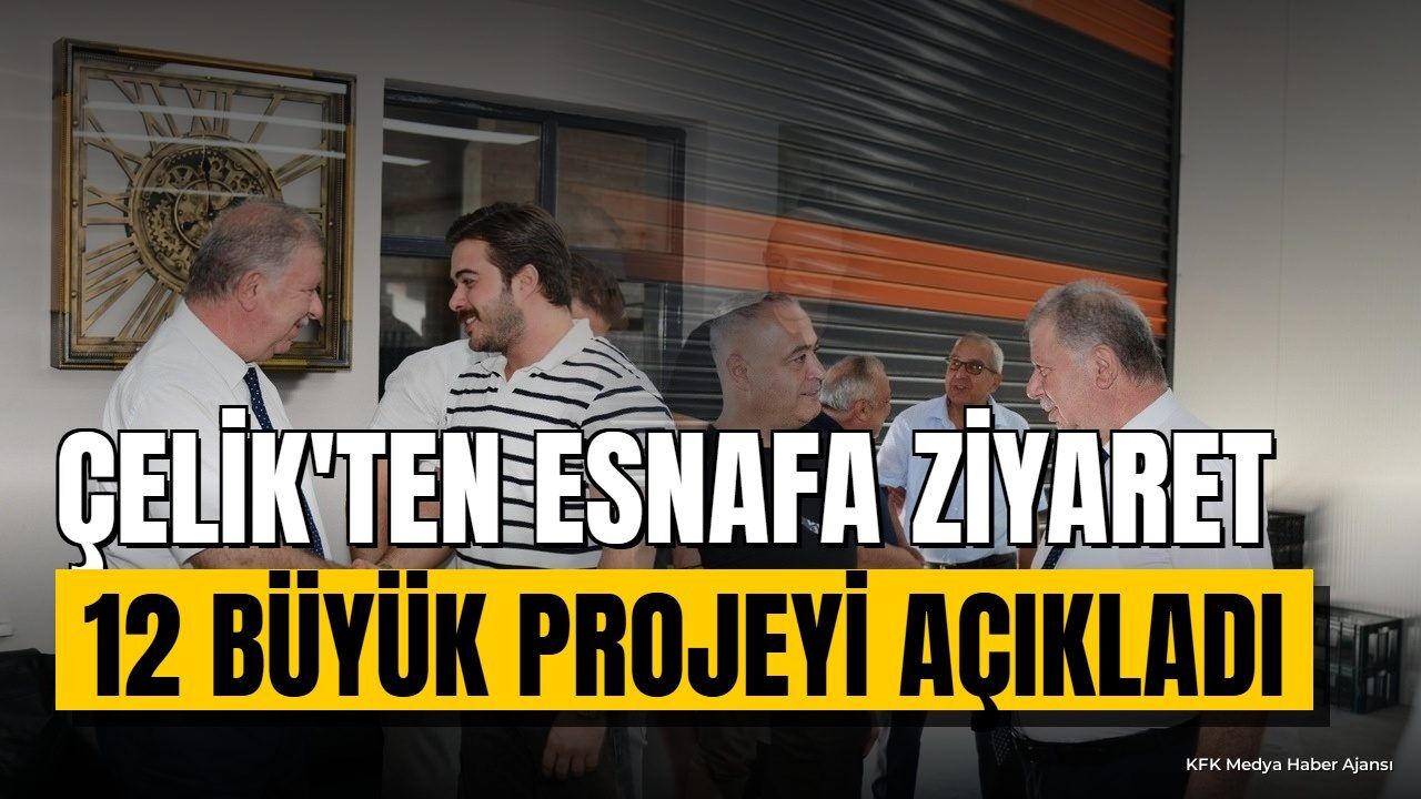 ITSO Başkanı Metin Çelik'ten Esnafa 12 Büyük Proje Müjdesi