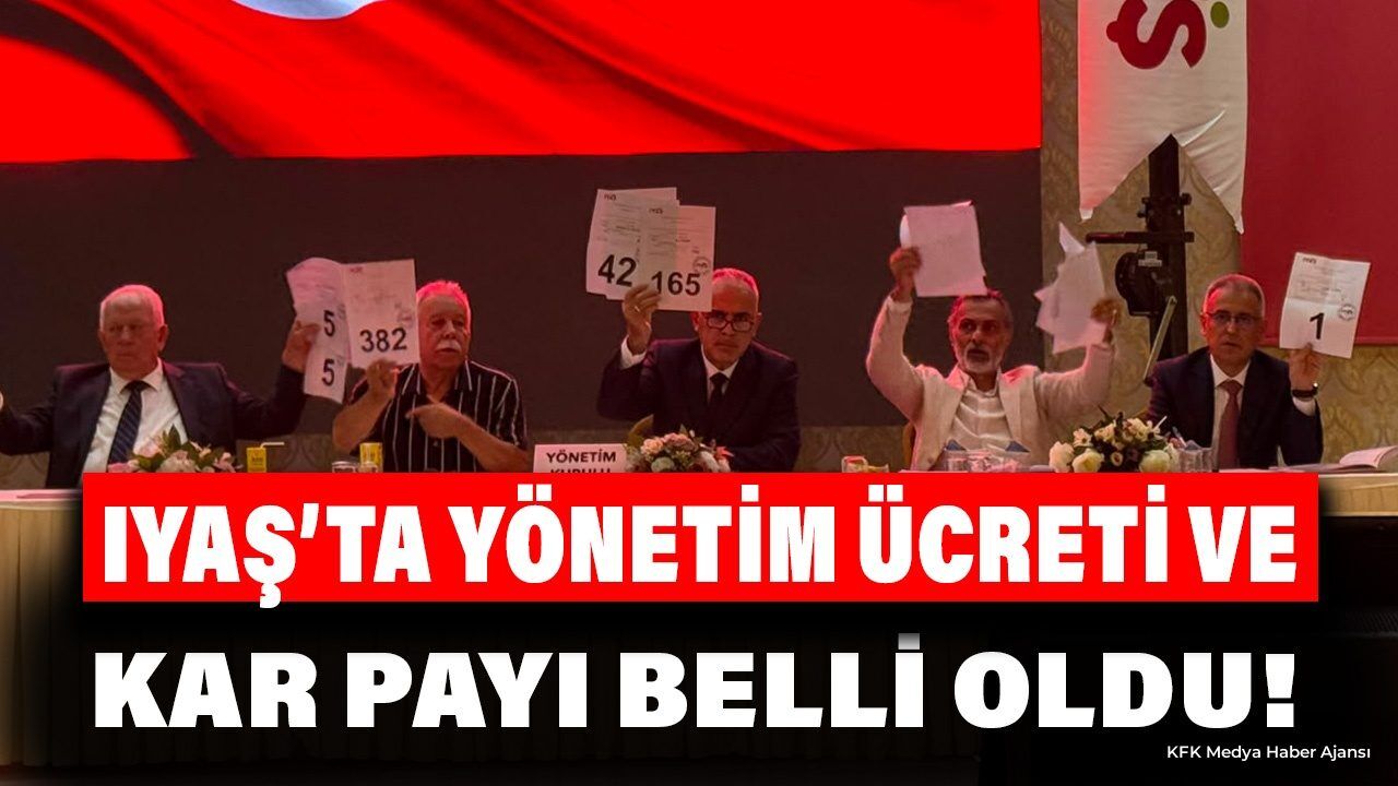 IYAŞ'ta Yönetim Ücreti Ve Kar Payı Belli Oldu