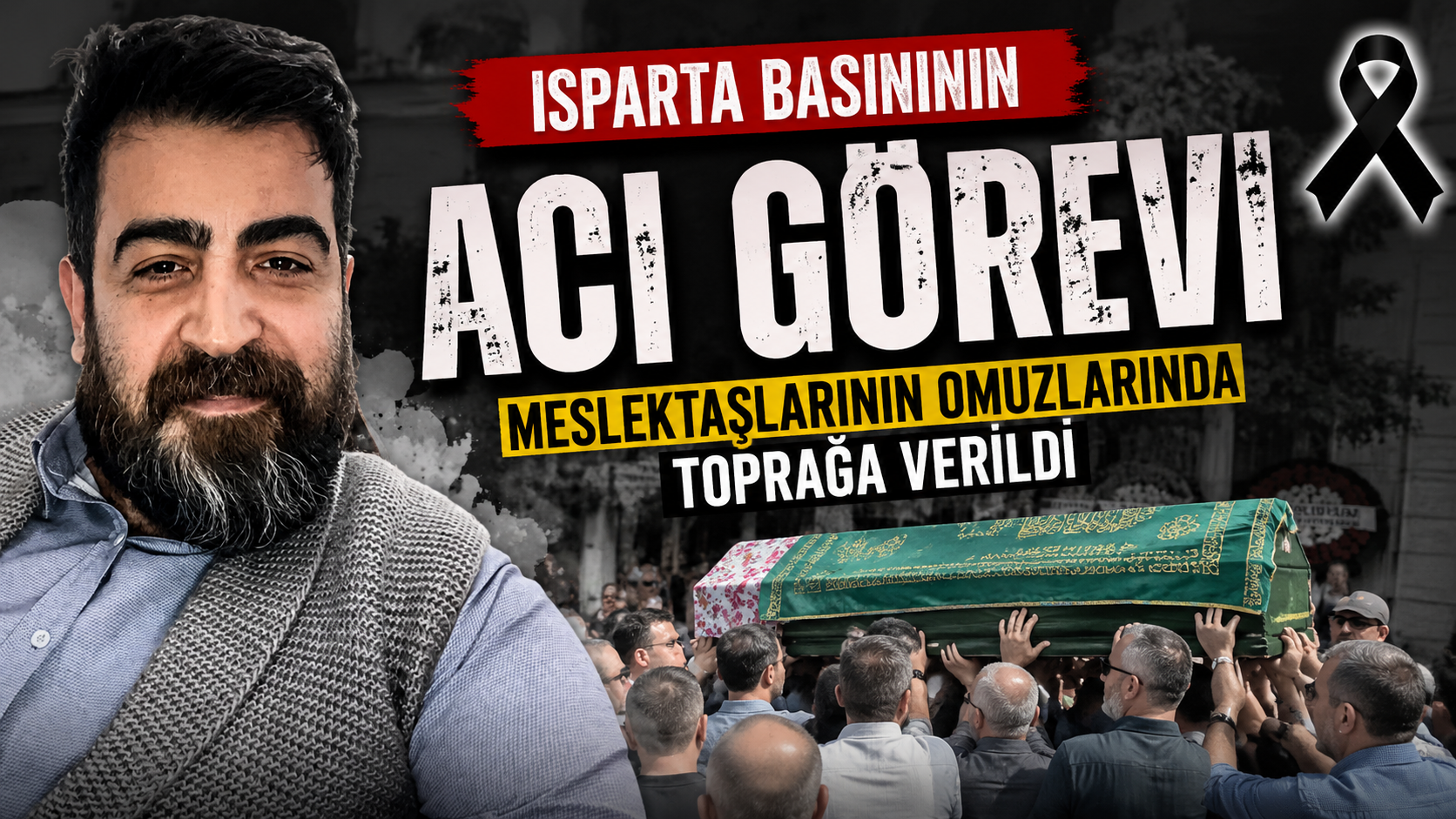 Şeref Çalışkan Meslektaşlarının Omuzlarında Toprağa Verildi