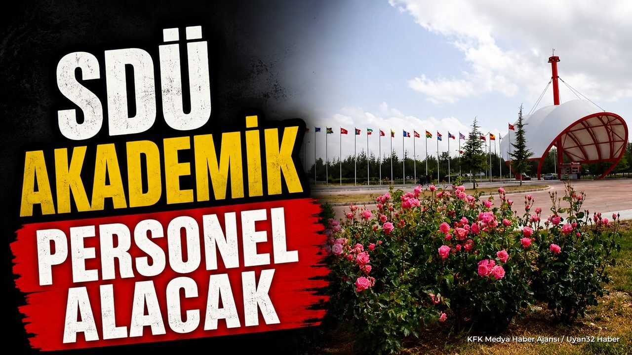 SDÜ 24 Akademik Personel Alacak! Başvuru Şartları Neler?