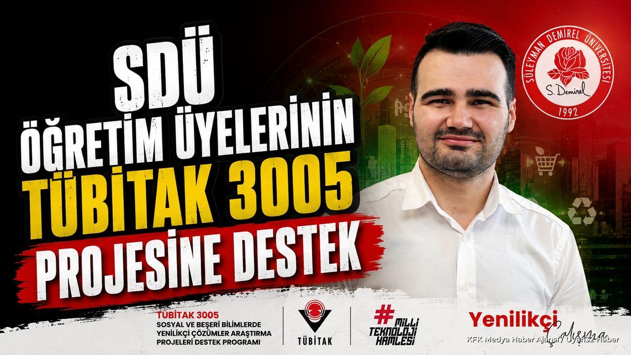 SDÜ'nün Yeşil Kamu Alımları Projesine TÜBİTAK Desteği