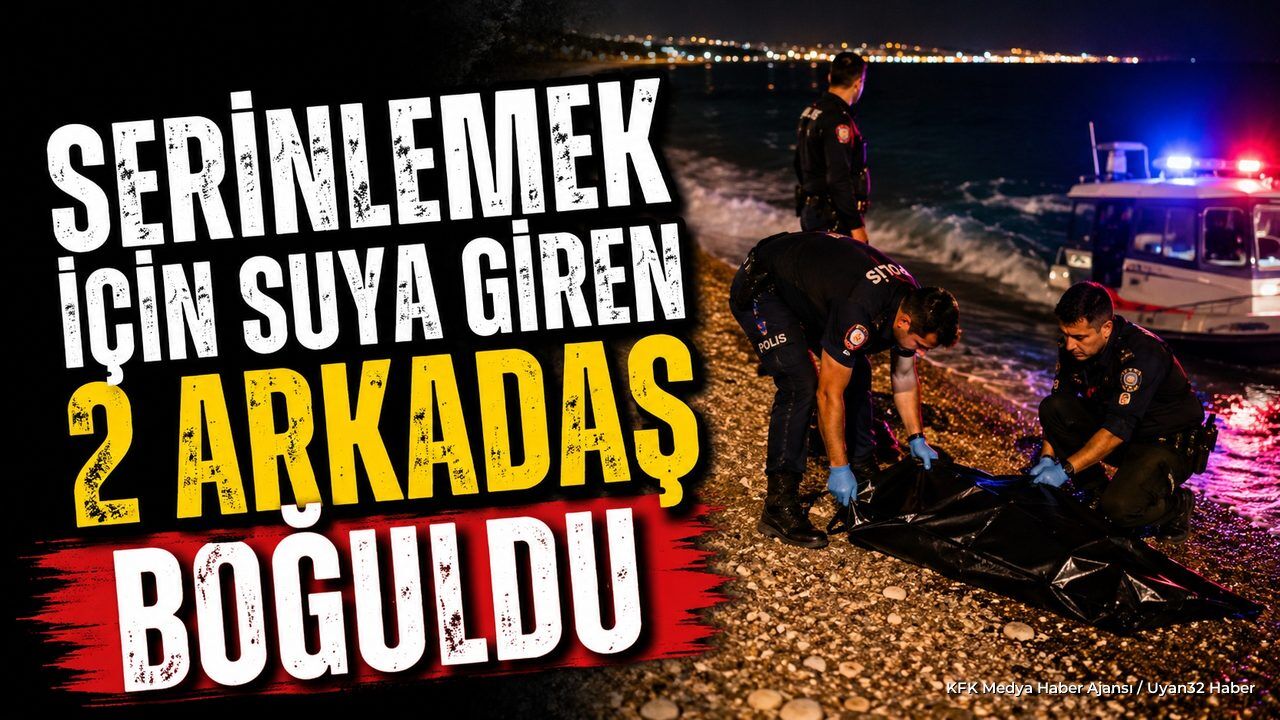 Serinlemek İçin Denize Giren İki Genç Boğuldu