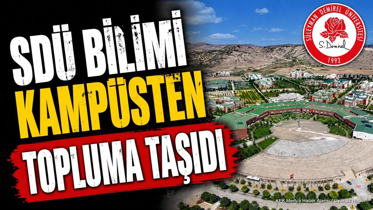 Süleyman Demirel Üniversitesi 9 Ayda 72 Bilim Etkinliğine İmza Attı