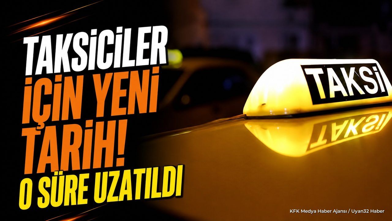 Taksicilere Mali Cihaz Müjdesi: Zorunluluk Süresi Uzatıldı