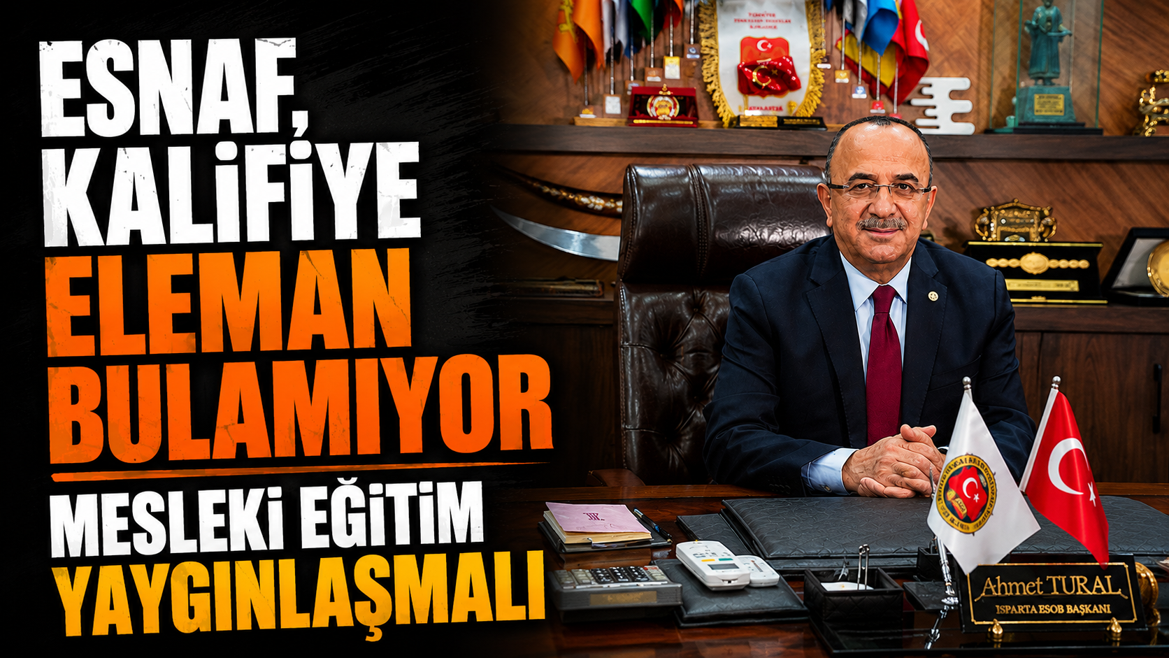 Başkan Tural'dan Gençlere Mesleki Eğitim Çağrısı