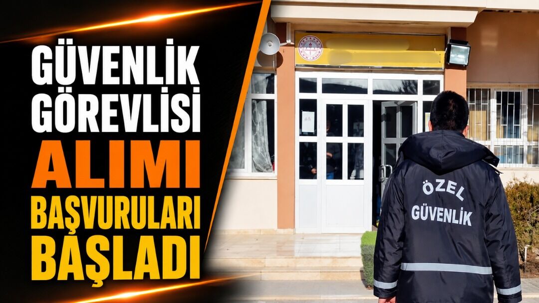 Atabey'de Okullara 4 Güvenlik Görevlisi Alınacak