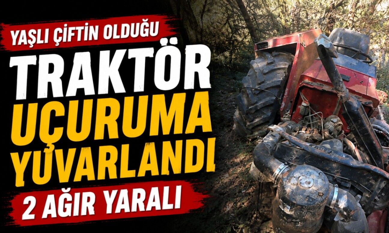 Yalvaç'ta Feci Traktör Kazası: Yaşlı Çift Ağır Yaralandı
