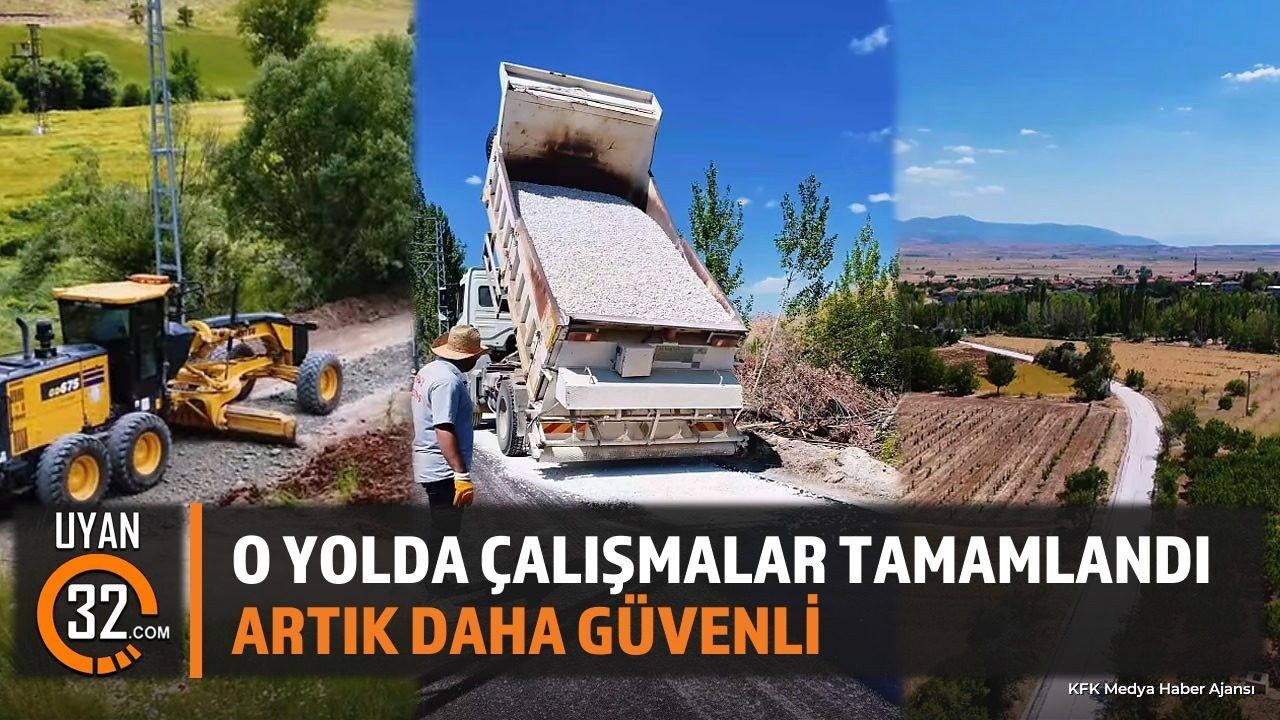 Yalvaç'ta Ulaşımı Rahatlatacak Çalışma Tamamlandı