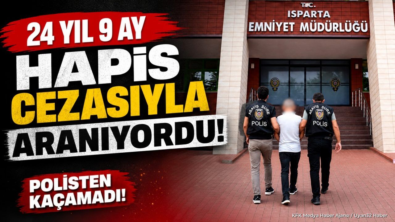 24 YILLIK FİRARA POLİS ENGELİ!