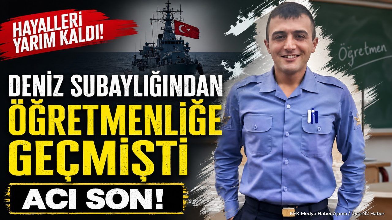 GENÇ ÖĞRETMENDEN ACI HABER