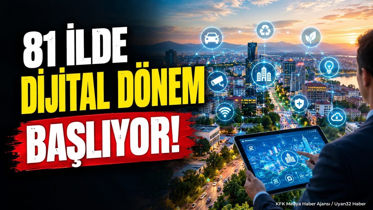 81 İLDE DİJİTAL DÖNEM BAŞLIYOR!