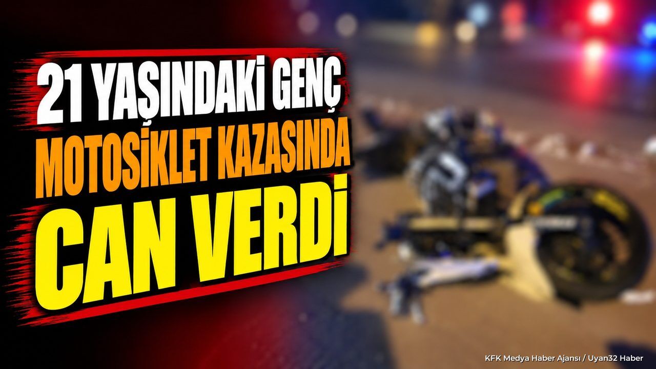 VİRAJDAN SAVRULAN GENÇTEN ACI HABER