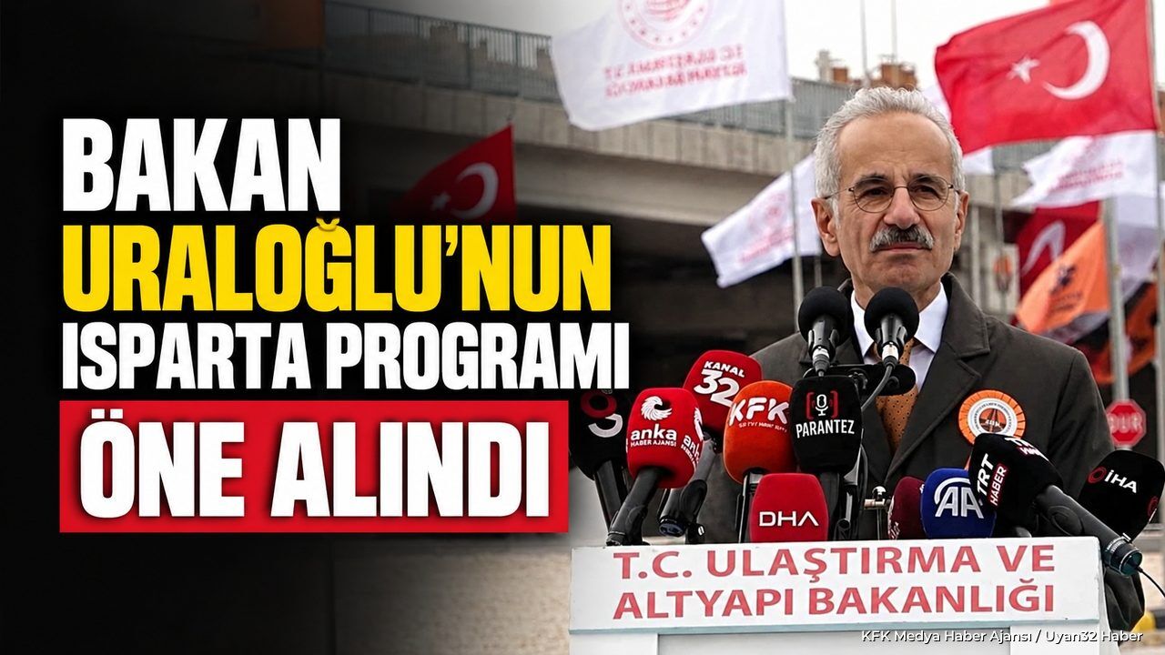 BAKAN URALOĞLU'NUN PROGRAMI DEĞİŞTİ!