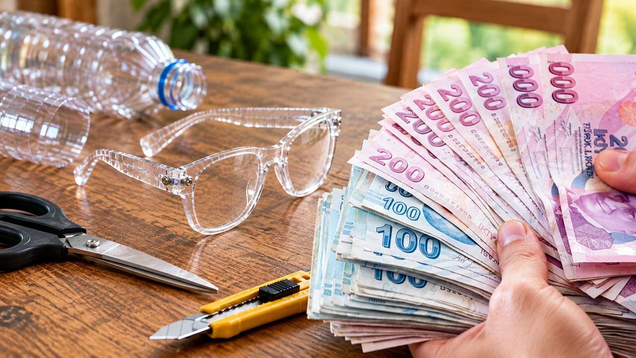 Bir Plastik Şişe, Bir Çift Gözlüğe Dönüşüyor: Ayda 1.500 Adet Satıyor