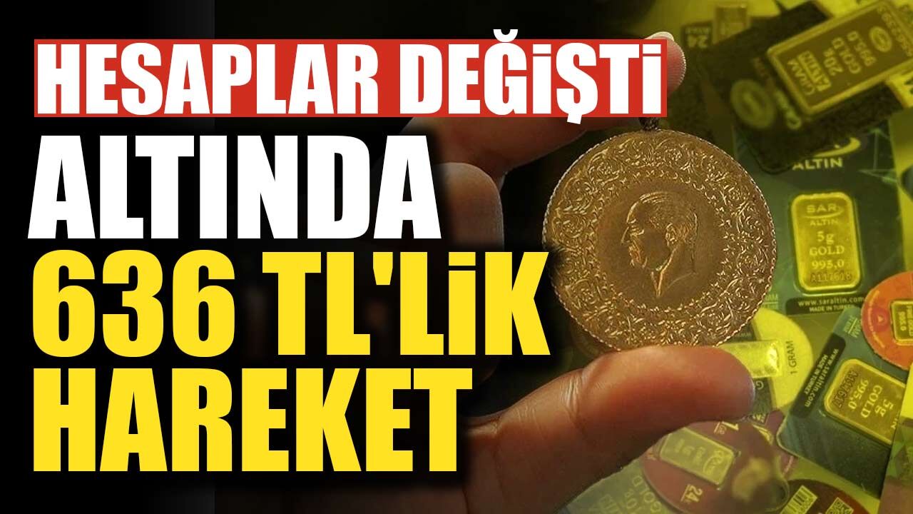 Bugün gram altın ne kadar? 6.626 TL’den 7.262 TL’ye uzanan hareketlilik