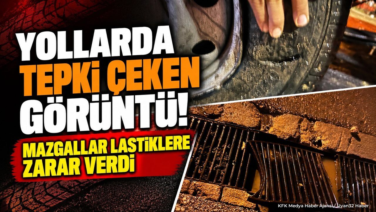 BÜYÜKGÖKÇELİ'DE SÜRÜCÜLERİ ÇİLEDEN ÇIKARAN GÖRÜNTÜ