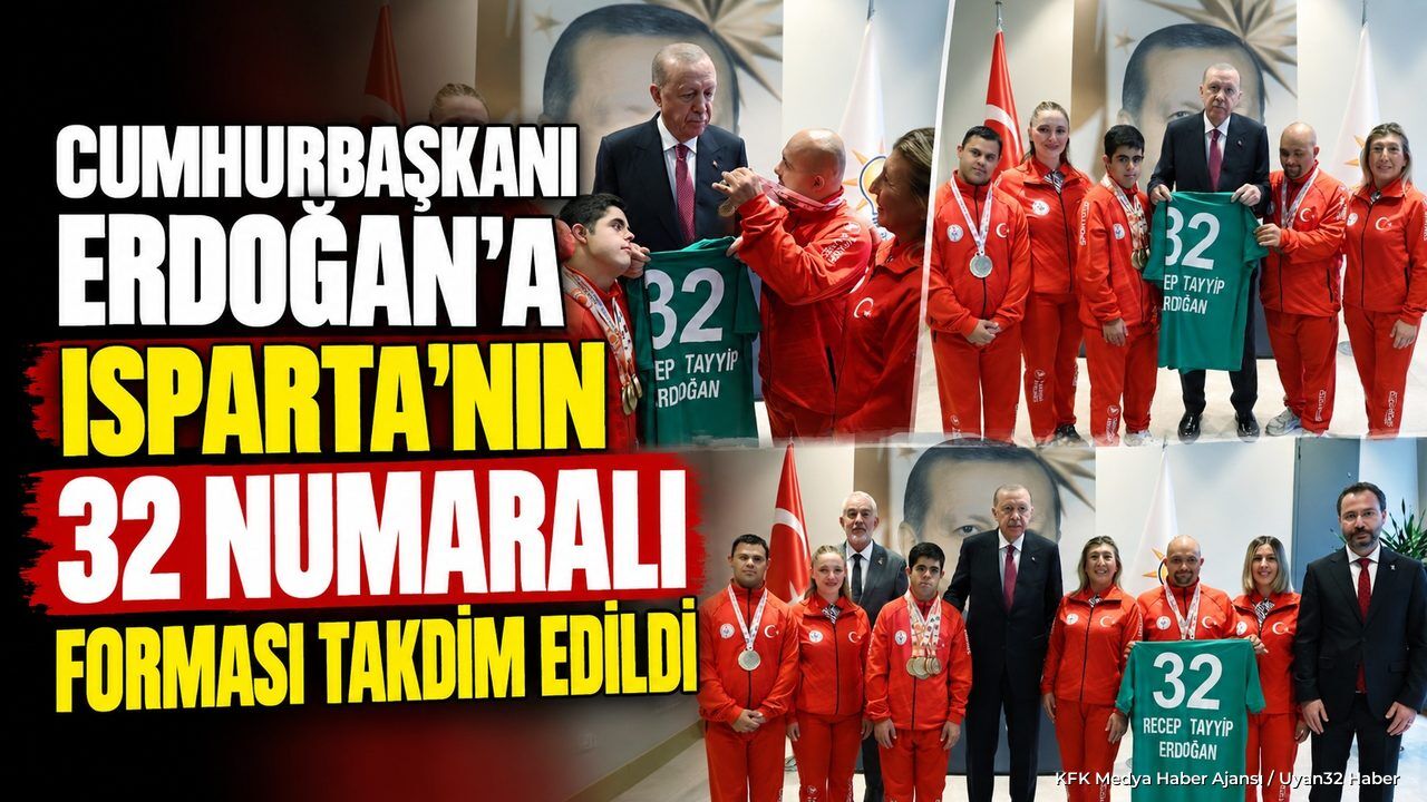 ERDOĞAN'A 32 NUMARALI SÜRPRİZ