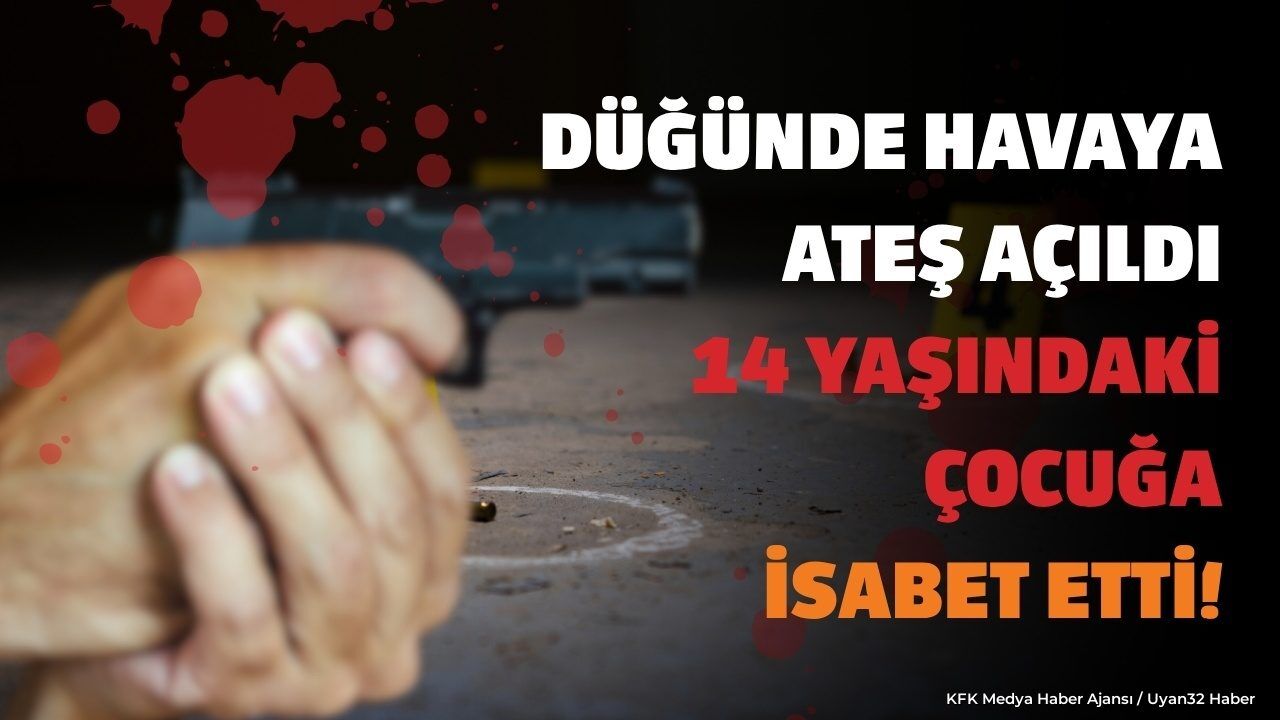 DÜĞÜNDE YORGUN MERMİ DEHŞETİ!