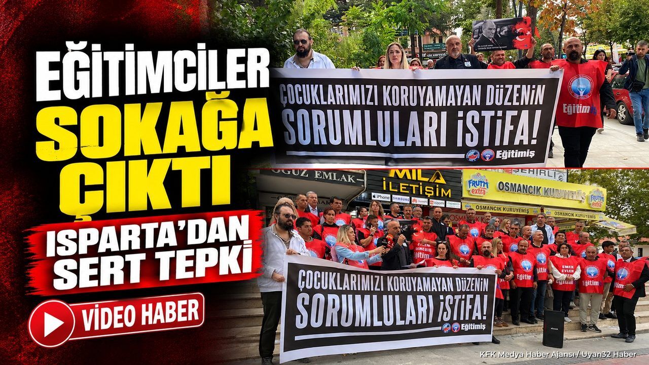 ISPARTA'DA ÖNLÜĞÜNÜ YERE ATTI!