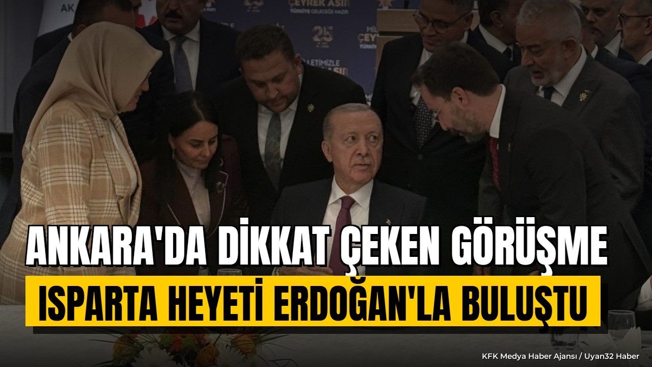 ANKARA'DA DİKKAT ÇEKEN GÖRÜŞME