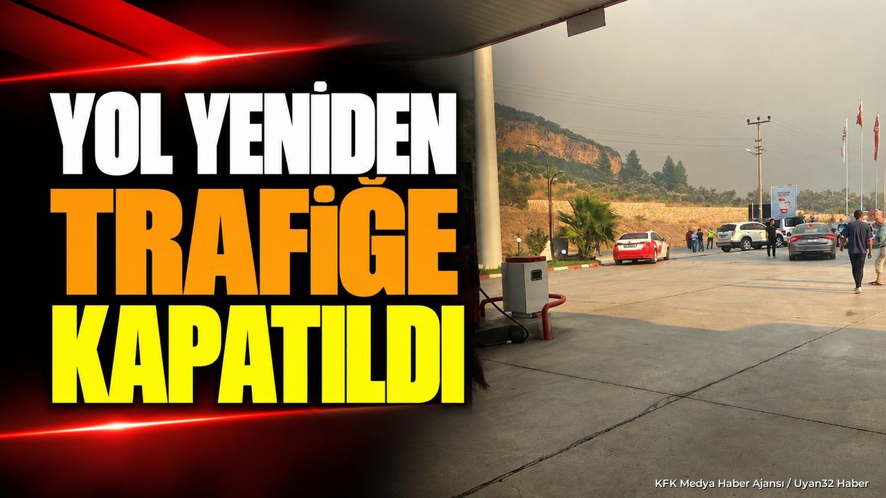 ISPARTA-ANTALYA YOLU YİNE KAPANDI!