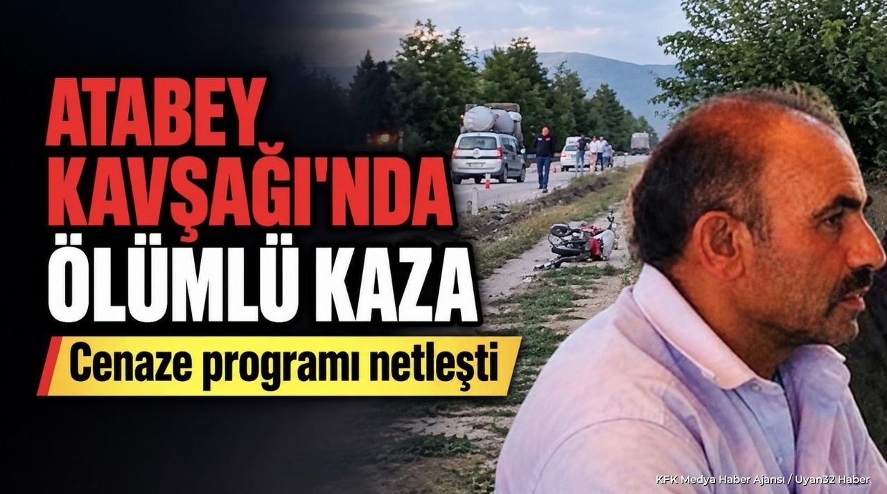 ATABEY KAVŞAĞI'NDA FECİ KAZA!